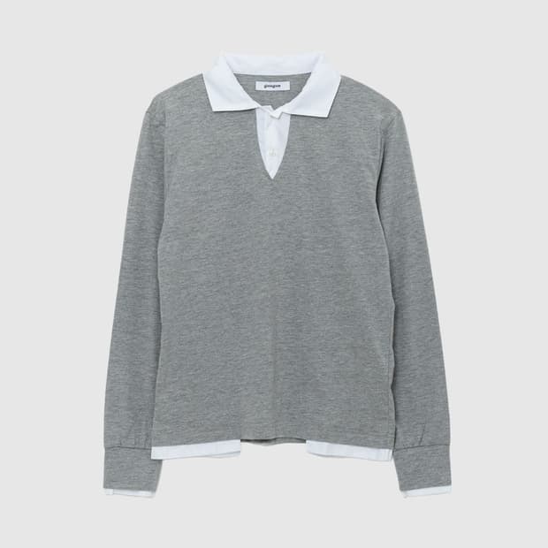 (S,M) 기마구아스 LUIS LS POLO 셔츠