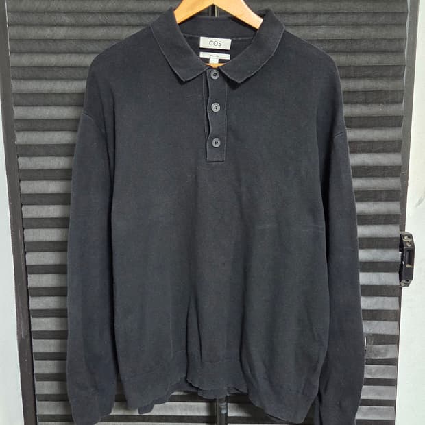 [코스] 릴렉스드 핏 니티드 폴로 셔츠 | 00214