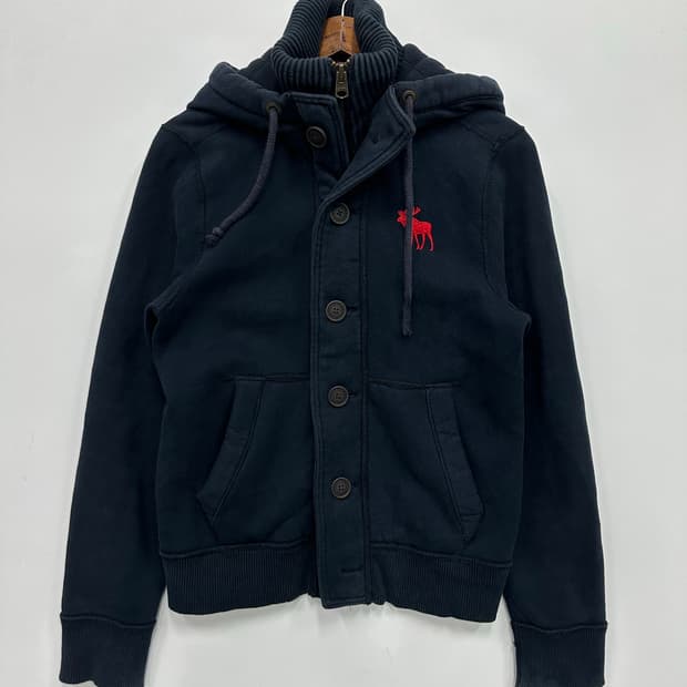 아베크롬비 네이비 후드집업 