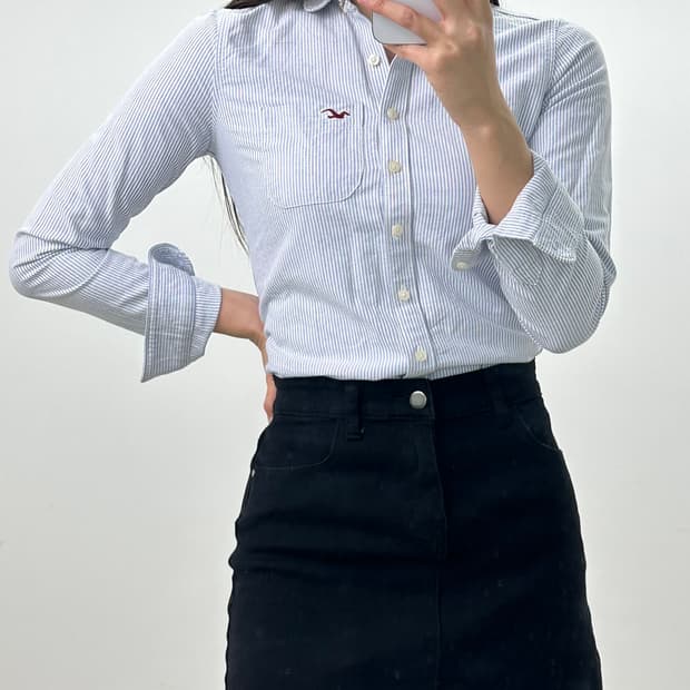 홀리스터 스트라이프 셔츠