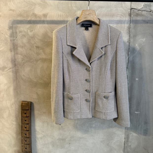 센존 트위드 자켓 55