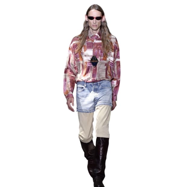 SS18 Balenciaga convertible 3zip pants