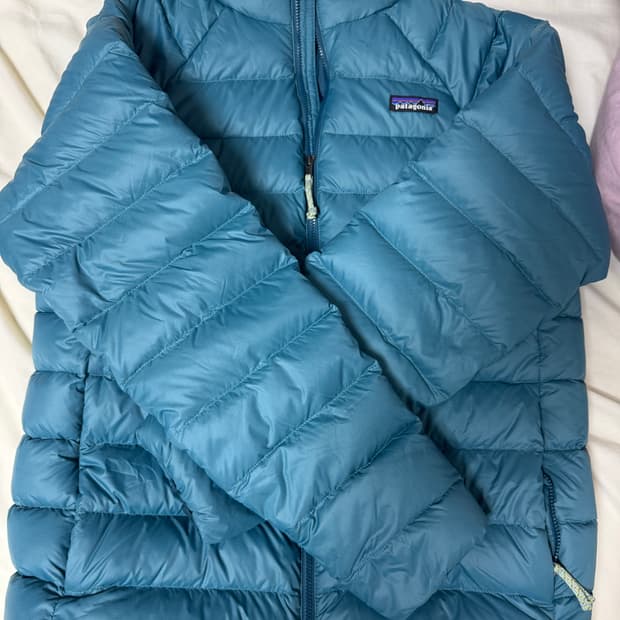 파타고니아 다운스웨터 자켓 경량패딩 키즈 XXL