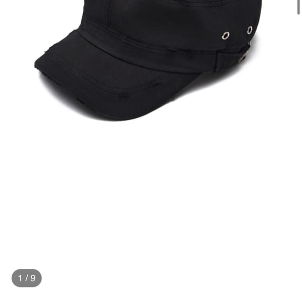 604service DISTRESSED ARMY CAP 새상품