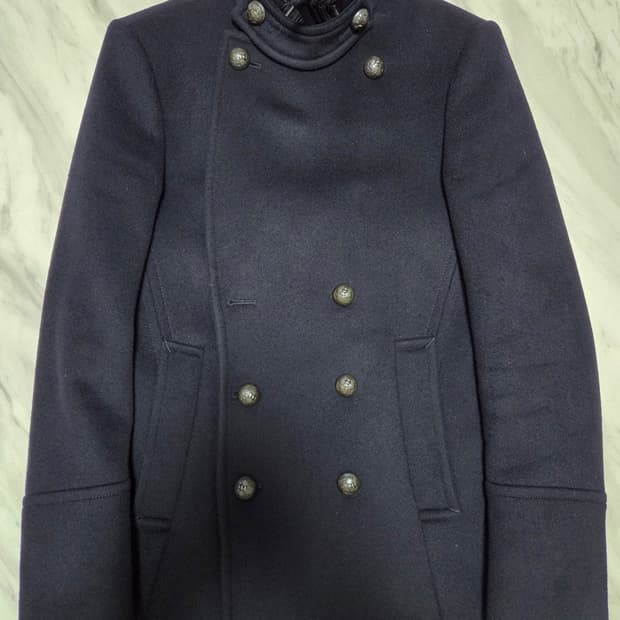 타임옴므 네이비 피코트