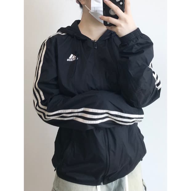 아디다스 트레이닝 바람막이 L