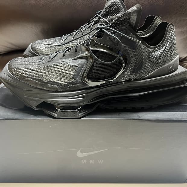 Nike x MMW Zoom 004 Triple Black 285 풀박