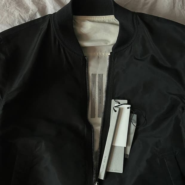 [50]Rick owens reversible 20ss bomber
