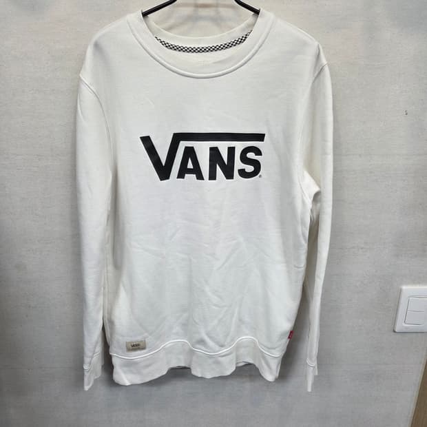 반스 아이코닉 빅로고 기모맨투맨 m