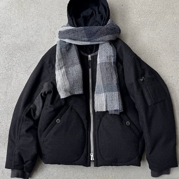 4) 폴리테루 플란넬 울 다운 라이너