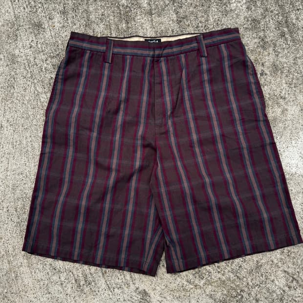 [34] 90s Stussy 스투시 스트라이프 하프 팬츠