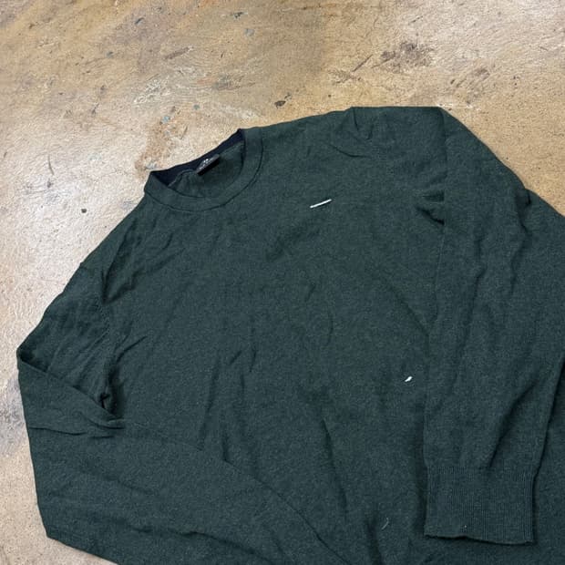 [정품/L] 폴스미스 그린 라운드넥 니트 b15