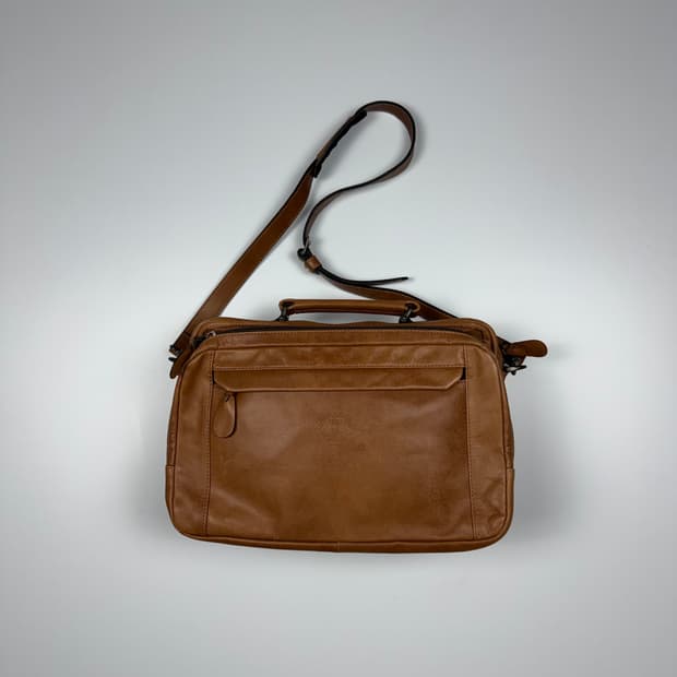 요시다포터 2way 가죽 크로스백