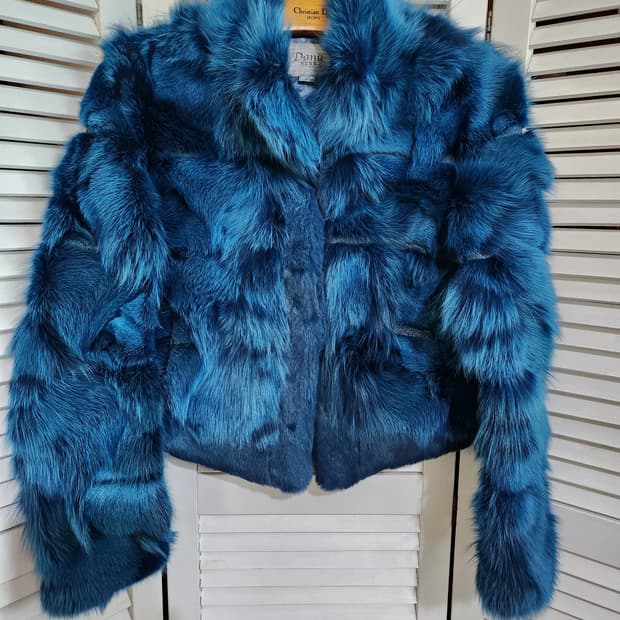 대현모피 Danu 폭스 퍼 자켓55