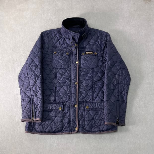 95 바버 인터네셔널 퀄팅 패딩