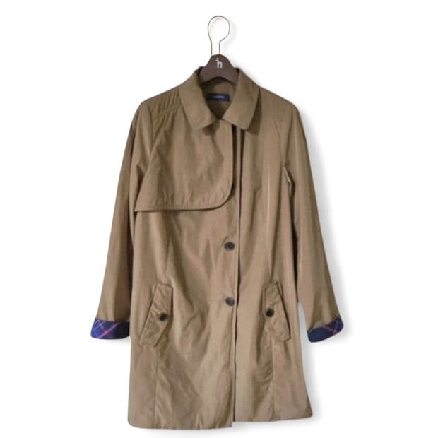 헤지스레이디스 여성 브라운 하프코트 55 | 간절기 코트