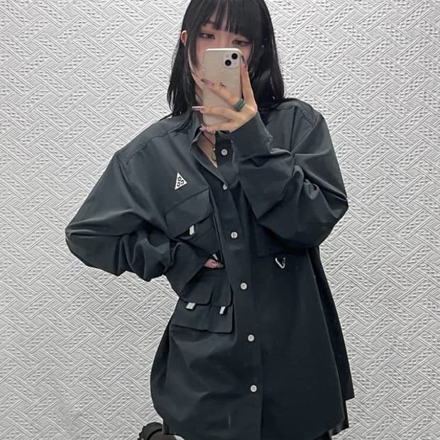나이키 ACG 드라이핏 UV 디베스테이션 트레일 셔츠 XXL C11590