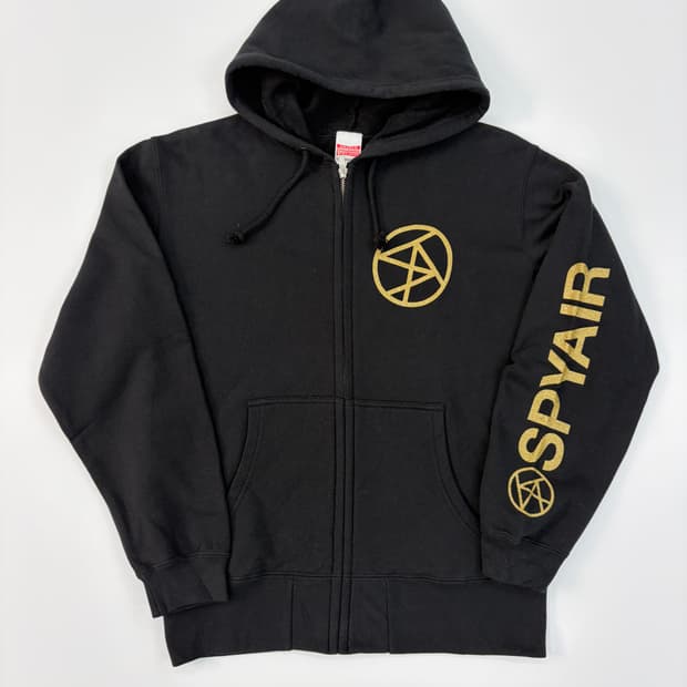 SPYAIR MILLION 투어 프린팅 집업 후드