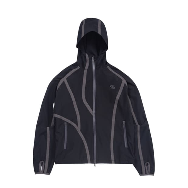 [1] 산산기어 윈드블록 자켓 블랙 - 22SS