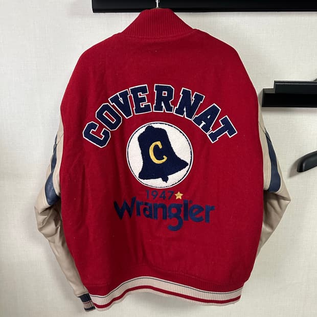 랭글러 x 커버낫 바시티 자켓 L