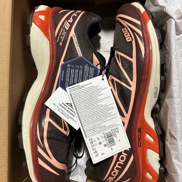 살로몬 XT-6 델리시오소 초콜릿 퐁당 290