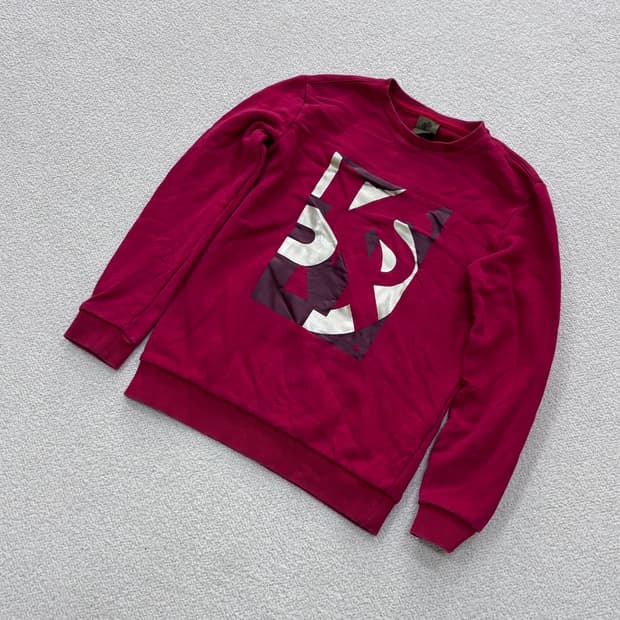 85 코오롱스포츠 빅로고 맨투맨 티셔츠 0320E