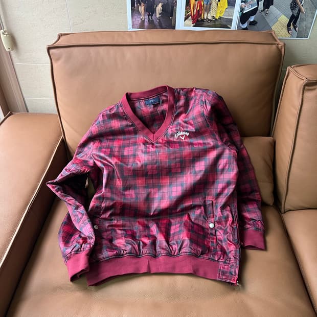 빈티지 웜업 골프웨어