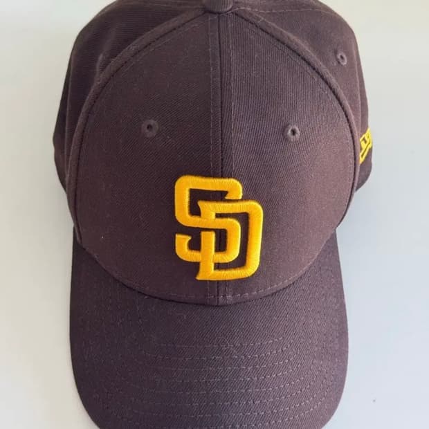뉴에라 MLB 샌디에이고 파드리스 스트레치 스냅백 다크 브라운