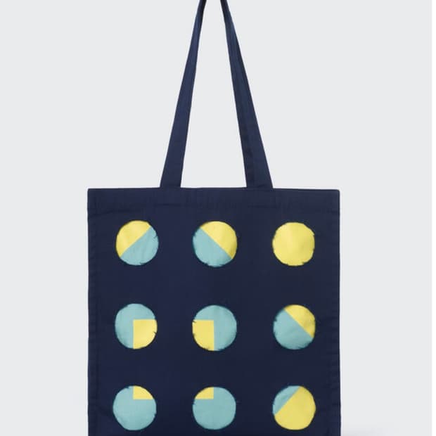COSMOSS FLAG TOTE BAG (NAVY)