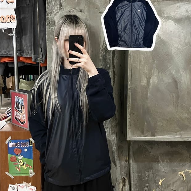 아디다스 플리스 네이비 100 #csz2922 