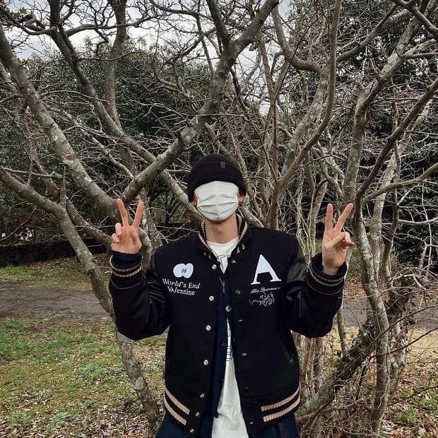 앨리스로렌스 바시티자켓 1사이즈