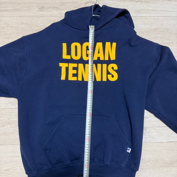 빈티지 러셀 후드티