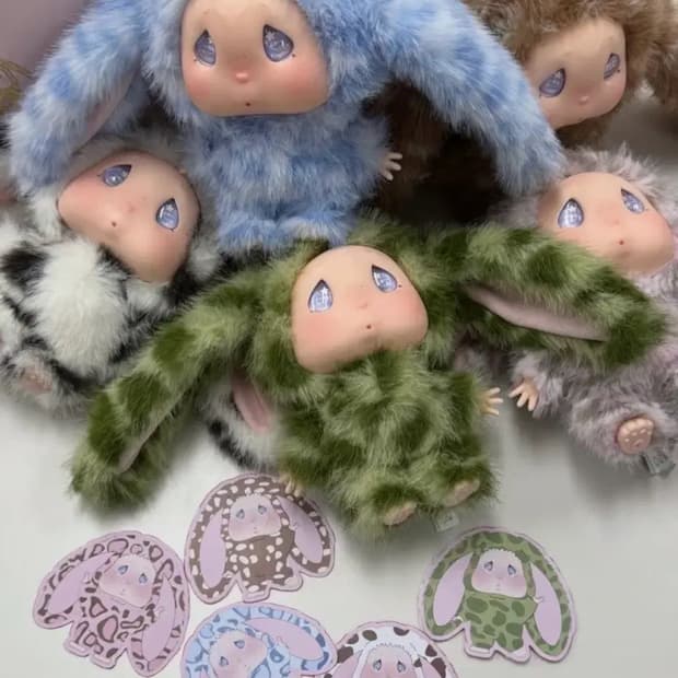 새상품) 글로니 블라인드 박스 키링 클로비