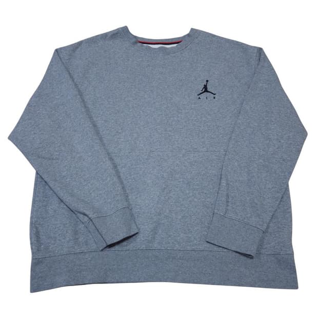 나이키 에어 조던 그레이 기모 맨투맨