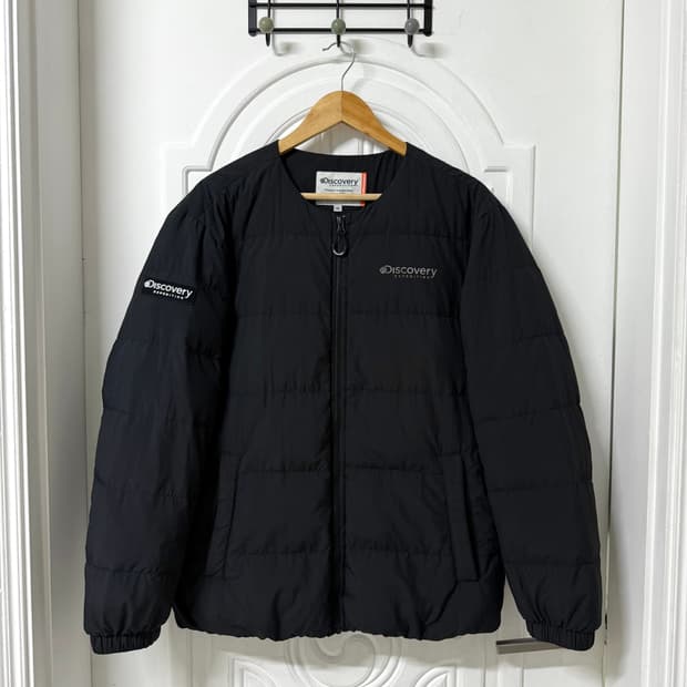 100사이즈 디스커버리 픽토르 경량패딩 
