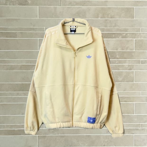 아디다스 파이어버드 연노랑 플리스