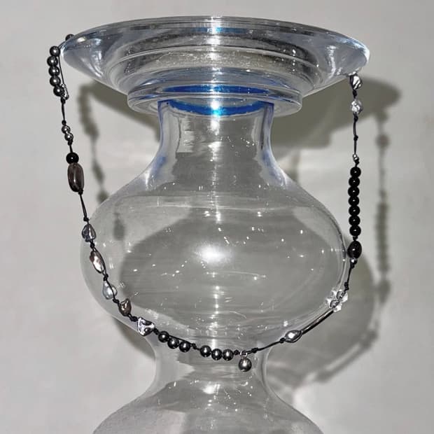 handmade necklace 비즈 원석 목걸이