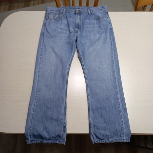 37 리바이스559 워싱 세미와이드진 37-137