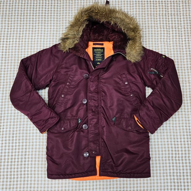 알파인더스트리 N-3B 파카 점퍼 남자100