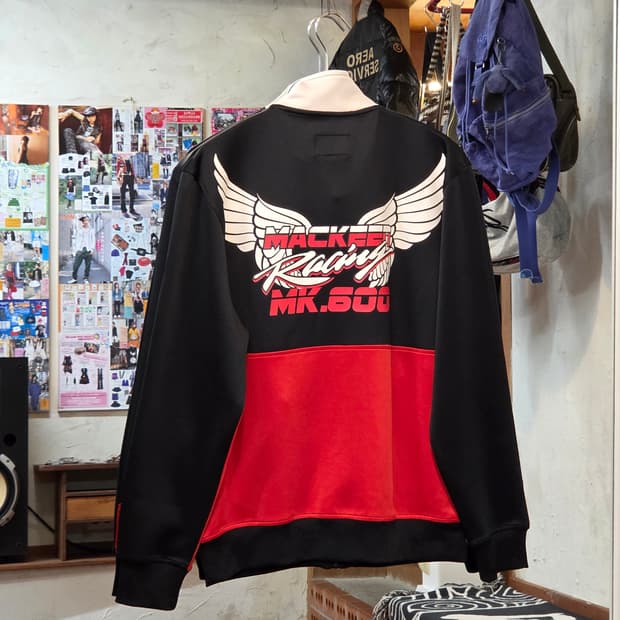 레이싱 무드 폴리 져지 트랙탑