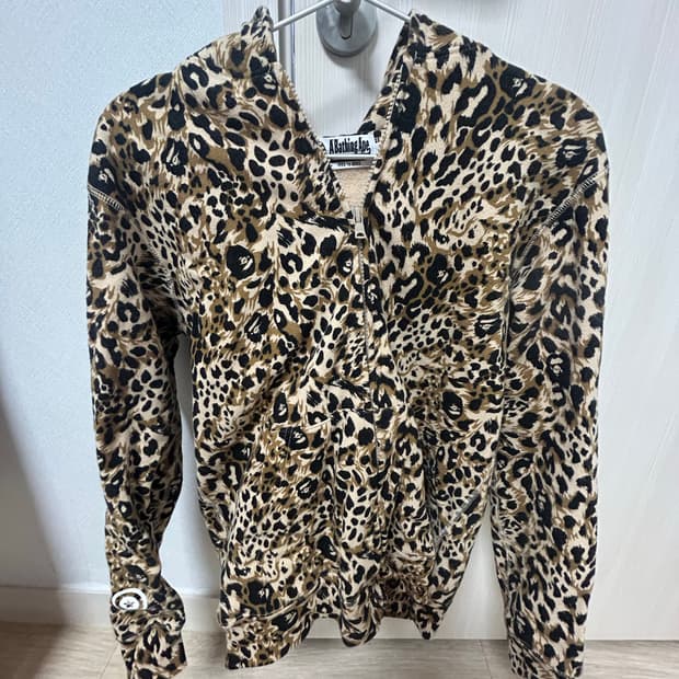 베이프 키즈 호피 후드집업