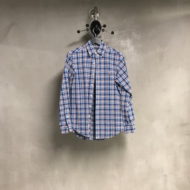 폴로 랄프로렌 체크 셔츠 XS(W)
