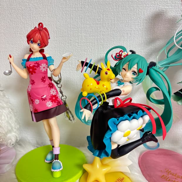 하츠네 미쿠 로디 콜라보 피규어 오등분의 신부 나카노이즈키 제일복권