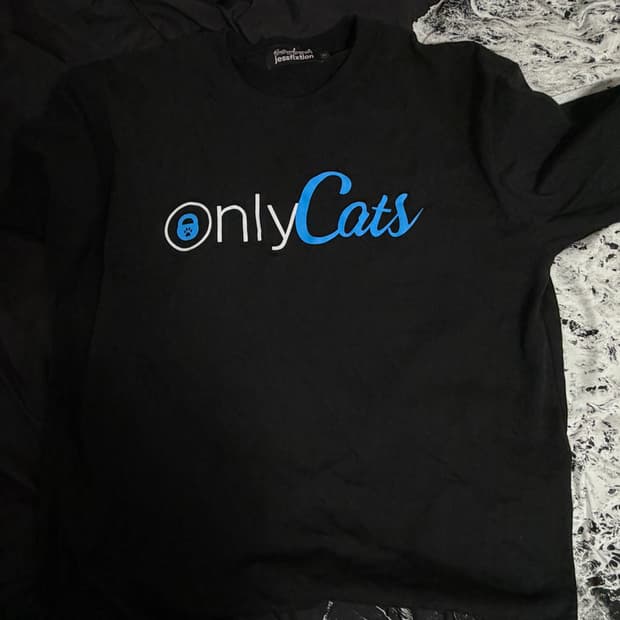 2) Only cats tee  jessfixtion