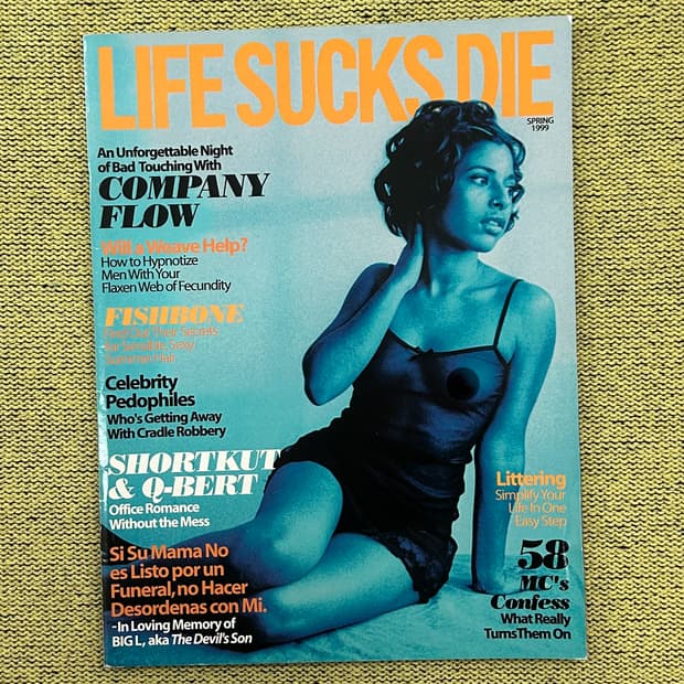 Life Sucks Die Issue 5 희귀잡지 해외잡지 슈프림 
