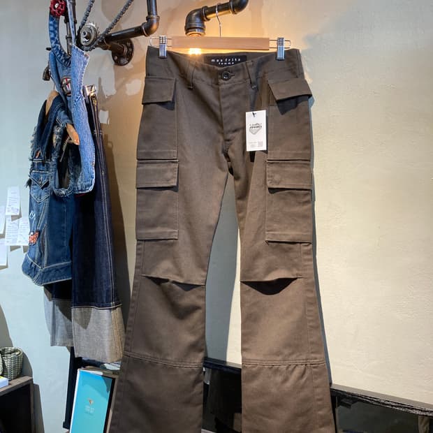 Maxfritz 바이커용 부츠컷 팬츠