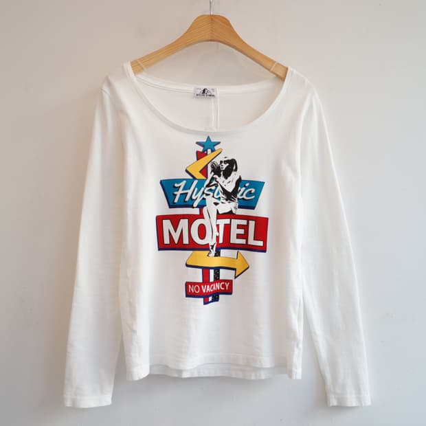 HYSTERIC GLAMOUR 히스테릭 글래머 롱슬리브