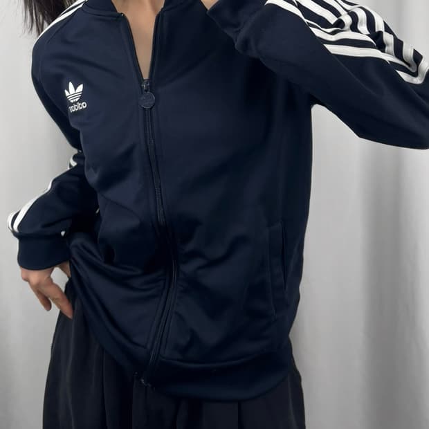 아디다스 네이비 슈퍼스타 져지