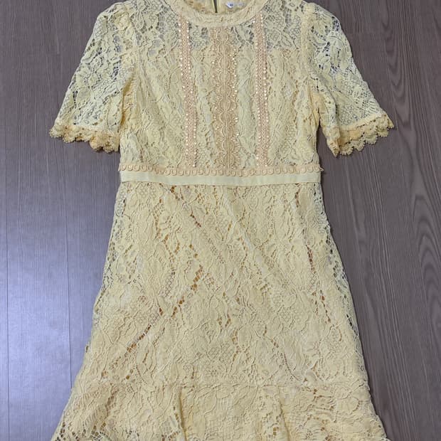 잇미샤 레이스 원피스 55사이즈 1회착용 