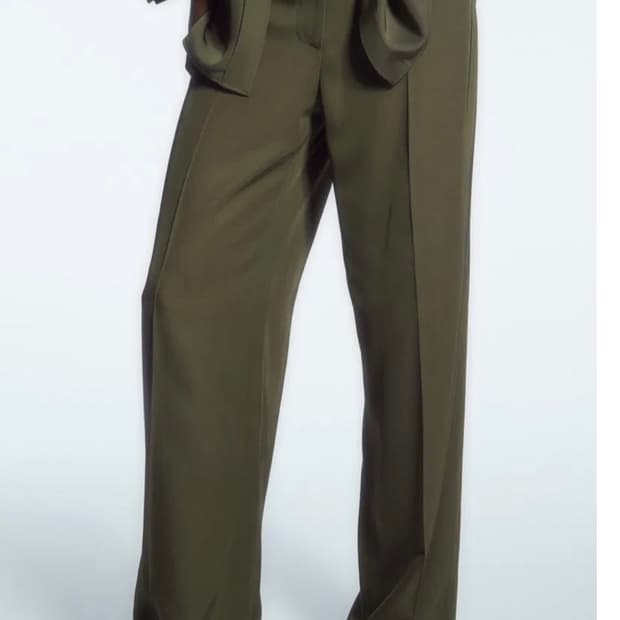 COS Fluid Straight-Leg Trousers 36